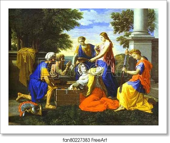 Free art print of Achilles and Daughters of Lycomede by Nicolas Poussin Free art print of Achilles and Daughters of Lycomede by Nicolas Poussin
