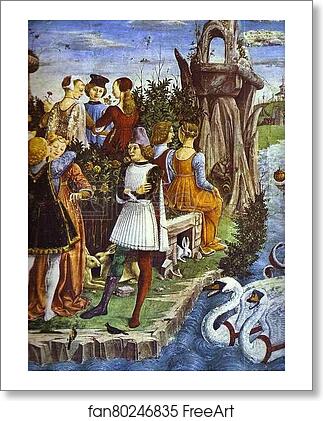 Free art print of Triumph of Venus. Detail from "April" from the Cycle of the Months by Francesco Del Cossa Free art print of Triumph of Venus. Detail from "April" from the Cycle of the Months by Francesco Del Cossa