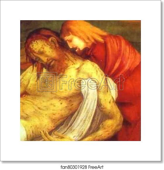 Free art print of The Entombment. Detail by Matthias Grünewald Free art print of The Entombment. Detail by Matthias Grünewald