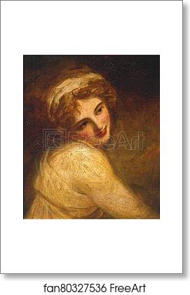 Free art print of Lady Hamilton (as a Figure in Fortune Telling) by George Romney
