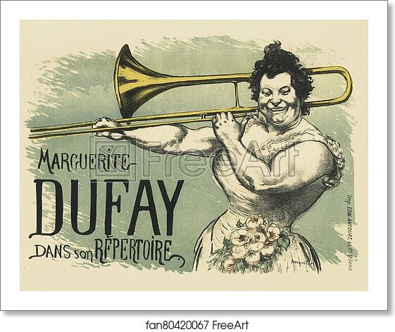 Free art print of Marguerite Dufay. by Louis Anquetin Free art print of Marguerite Dufay. by Louis Anquetin