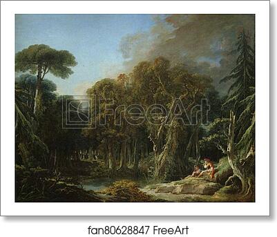 Free art print of The Forest by François Boucher