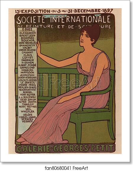 Free art print of Galerie Georges Petit by Maurice Réalier-Dumas Free art print of Galerie Georges Petit by Maurice Réalier-Dumas