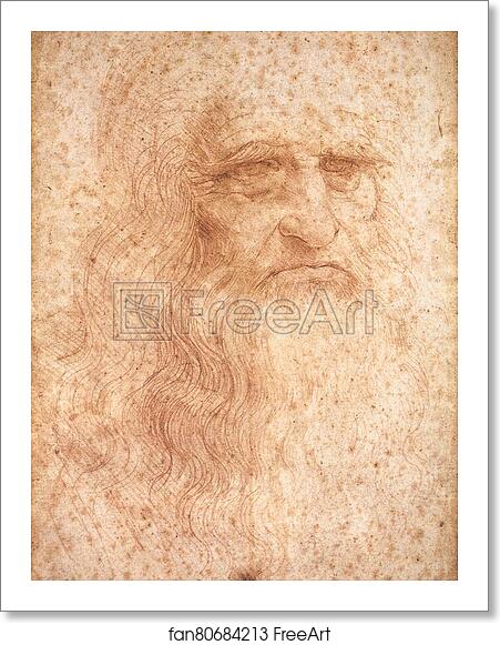 Free art print of Presumed Self-portrait by Leonardo Da Vinci Free art print of Presumed Self-portrait by Leonardo Da Vinci