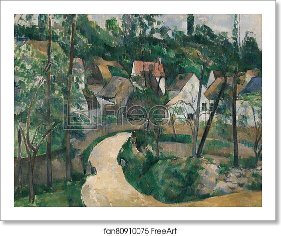 Free art print of Turn in the Road by Paul Cézanne Free art print of Turn in the Road by Paul Cézanne