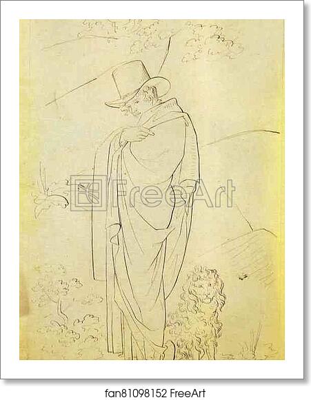 Free art print of Self-Portrait by Count Feodor Tolstoy Free art print of Self-Portrait by Count Feodor Tolstoy