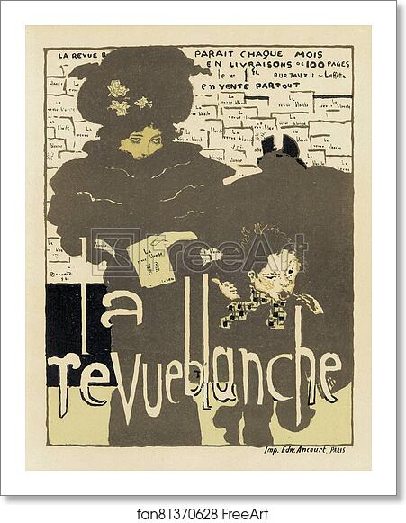 Free art print of La "Revue Blanche". by Pierre Bonnard