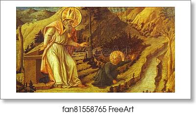 Free art print of Vision of St. Augustine by Fra Filippo Lippi Free art print of Vision of St. Augustine by Fra Filippo Lippi