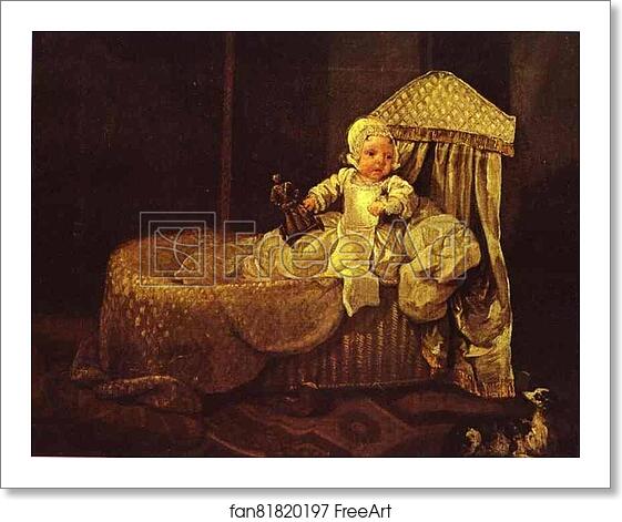 Free art print of Gerard Anne Edwards in His Cradle by William Hogarth Free art print of Gerard Anne Edwards in His Cradle by William Hogarth