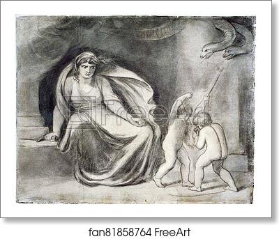 Free art print of Medea Contemplating the Murder of her Children by George Romney