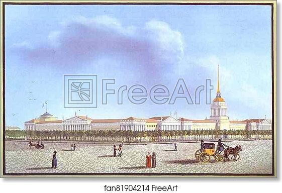 Free art print of Admiralty Square by Wilhelm Barth