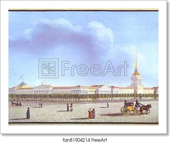 Free art print of Admiralty Square by Wilhelm Barth Free art print of Admiralty Square by Wilhelm Barth