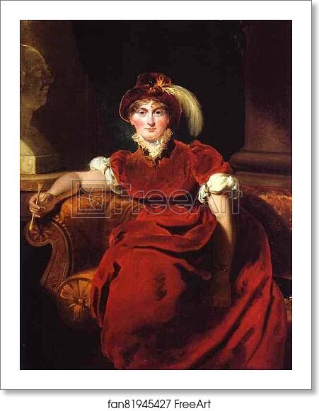 Free art print of Caroline Amelia Elizabeth of Brunswick by Sir Thomas Lawrence Free art print of Caroline Amelia Elizabeth of Brunswick by Sir Thomas Lawrence