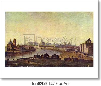Free art print of View of Moscow by Maxim Vorobiev
