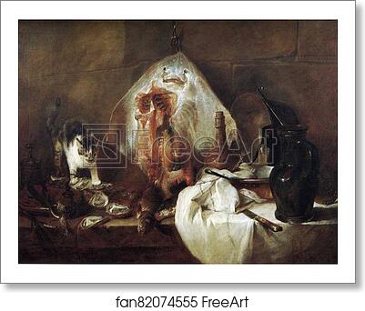 Free art print of The Ray-Fish by Jean-Baptiste-Simeon Chardin Free art print of The Ray-Fish by Jean-Baptiste-Simeon Chardin