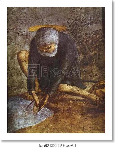 Free art print of Rendering of the Tribute Money. Detail by Masaccio Free art print of Rendering of the Tribute Money. Detail by Masaccio