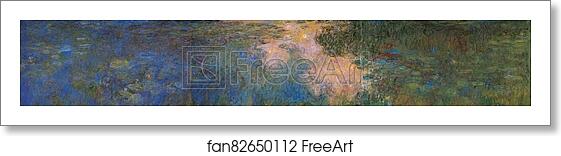 Free art print of The Water-lily Pond by Claude Monet Free art print of The Water-lily Pond by Claude Monet