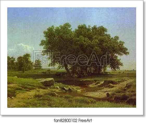 Free art print of Oak-Trees by Ivan Shishkin Free art print of Oak-Trees by Ivan Shishkin