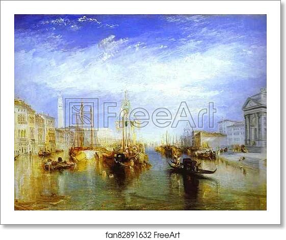 Free art print of The Grand Canal, Venice by Joseph Mallord William Turner Free art print of The Grand Canal, Venice by Joseph Mallord William Turner