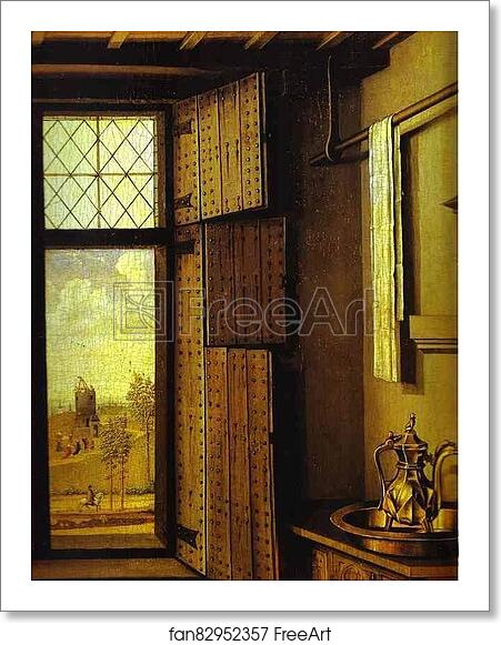 Free art print of St. Barbara. Detail by Robert Campin (Master Of Flemalle) Free art print of St. Barbara. Detail by Robert Campin (Master Of Flemalle)