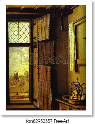 Free art print of St. Barbara. Detail by Robert Campin (Master Of Flemalle) Free art print of St. Barbara. Detail by Robert Campin (Master Of Flemalle)