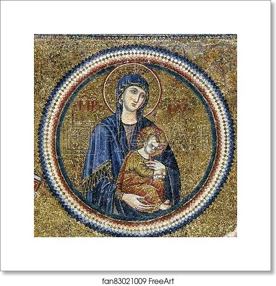 Free art print of Madonna and Child with St Paul and St Peter and the Donor Bertoldo Stefanschi. Detail by Pietro Cavallini Free art print of Madonna and Child with St Paul and St Peter and the Donor Bertoldo Stefanschi. Detail by Pietro Cavallini