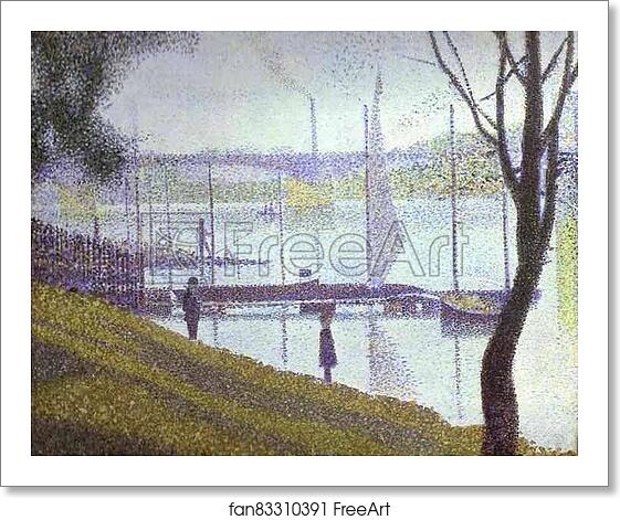 Free art print of The Bridge at Courbevoie by Georges Seurat Free art print of The Bridge at Courbevoie by Georges Seurat