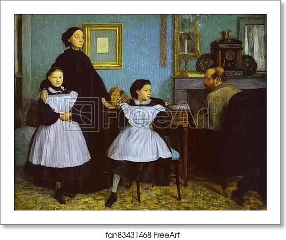 Free art print of The Bellelli Family by Edgar Degas Free art print of The Bellelli Family by Edgar Degas