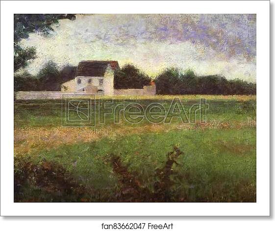 Free art print of View of l'lle-de-France by Georges Seurat Free art print of View of l'lle-de-France by Georges Seurat