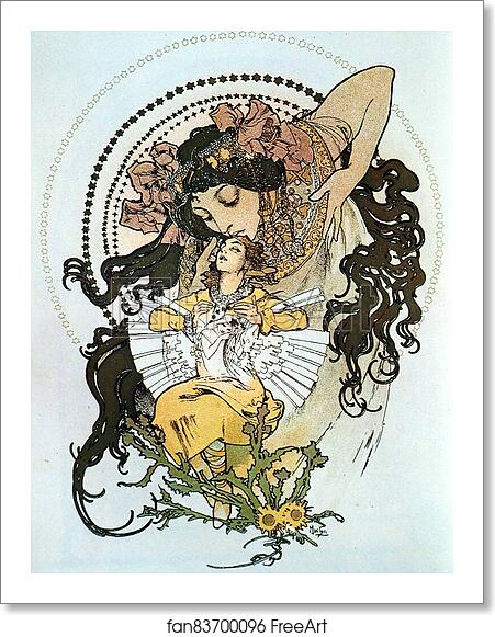 Free art print of Ilsee, Princesse De Tripoli by Alphonse Mucha