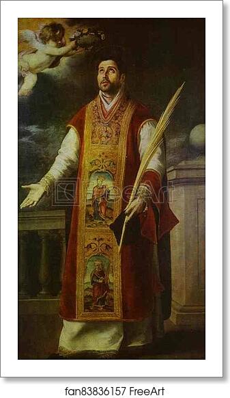 Free art print of St. Rodriguez by Bartolomé Esteban Murillo