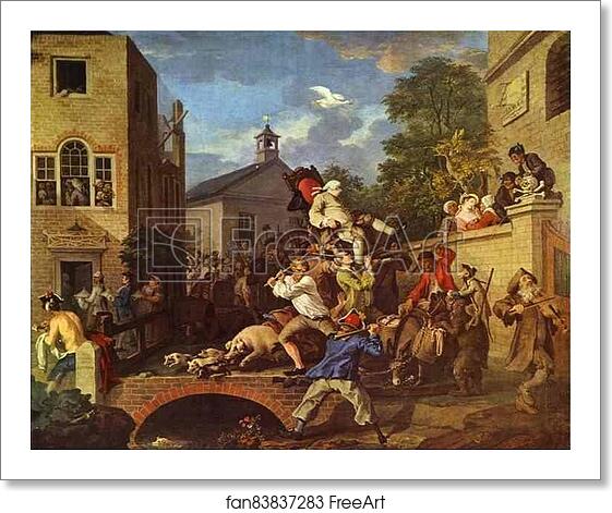 Free art print of Chairing the Member by William Hogarth Free art print of Chairing the Member by William Hogarth