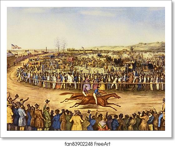 Free art print of Peytona and Fashion by Currier & Ives Free art print of Peytona and Fashion by Currier & Ives