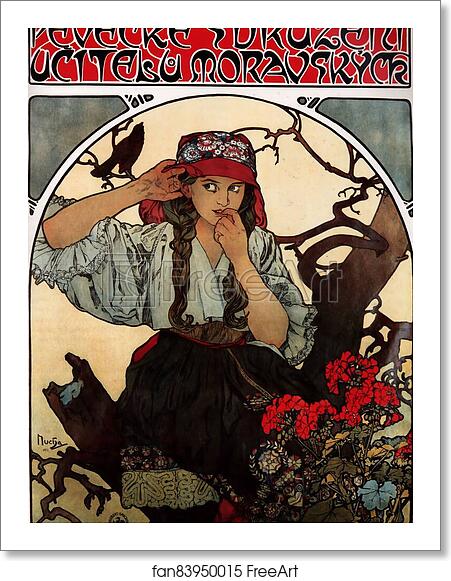 Free art print of Moravian Teachers Choir / Choeur Des Professeurs Moraviens by Alphonse Mucha Free art print of Moravian Teachers Choir / Choeur Des Professeurs Moraviens by Alphonse Mucha