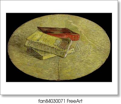 Free art print of Three books by Vincent Van Gogh Free art print of Three books by Vincent Van Gogh