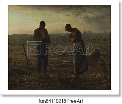 Free art print of The Angelus by Jean-François Millet Free art print of The Angelus by Jean-François Millet