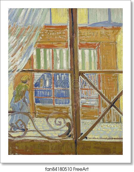 Free art print of View of a butcher's shop by Vincent Van Gogh Free art print of View of a butcher's shop by Vincent Van Gogh
