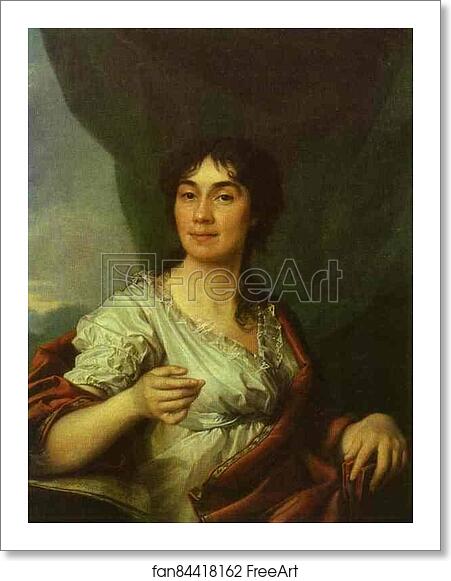 Free art print of Portrait of Countess A. S. Protasova by Dmitry Levitzky Free art print of Portrait of Countess A. S. Protasova by Dmitry Levitzky