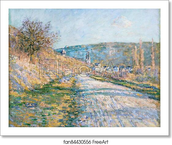 Free art print of The Road to Vétheuil by Claude Monet Free art print of The Road to Vétheuil by Claude Monet