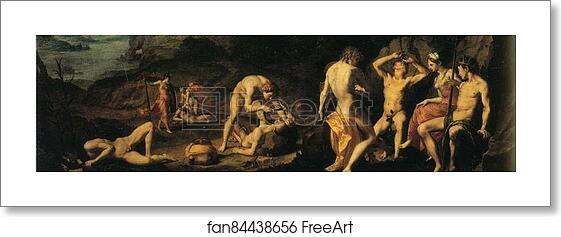 Free art print of Apollo and Marsyas by Agnolo Bronzino