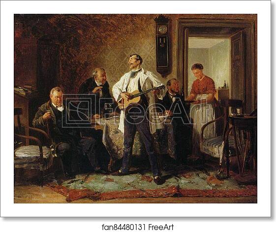Free art print of Friends by Vladimir Makovsky Free art print of Friends by Vladimir Makovsky