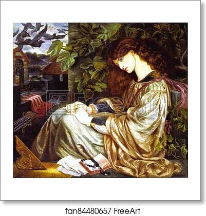 Free art print of La Pia de' Tolomei by Dante Gabriel Rossetti