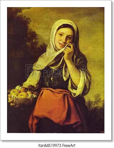 Free art print of A Girl with Fruits by Bartolomé Esteban Murillo Free art print of A Girl with Fruits by Bartolomé Esteban Murillo