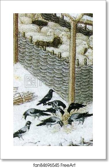 Free art print of Les tr�s riches heures du Duc de Berry. February. Detail by Limbourg Brothers Free art print of Les tr�s riches heures du Duc de Berry. February. Detail by Limbourg Brothers