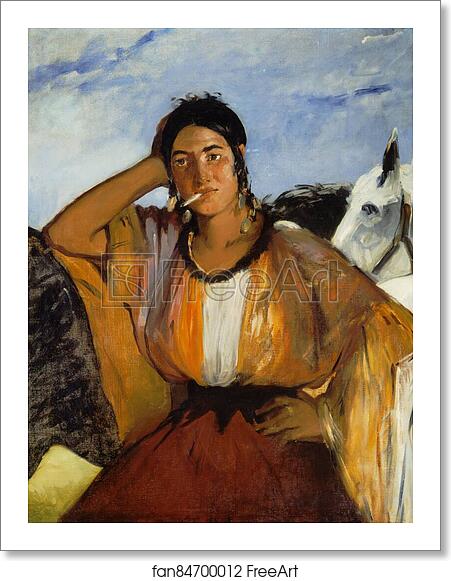Free art print of Gypsy with a Cigarette by Édouard Manet Free art print of Gypsy with a Cigarette by Édouard Manet