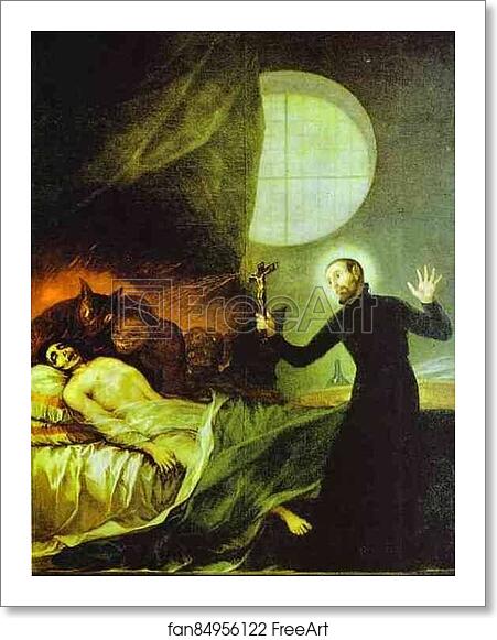 Free art print of St. Francis Borgia Exorsizing by Francisco De Goya Y Lucientes Free art print of St. Francis Borgia Exorsizing by Francisco De Goya Y Lucientes
