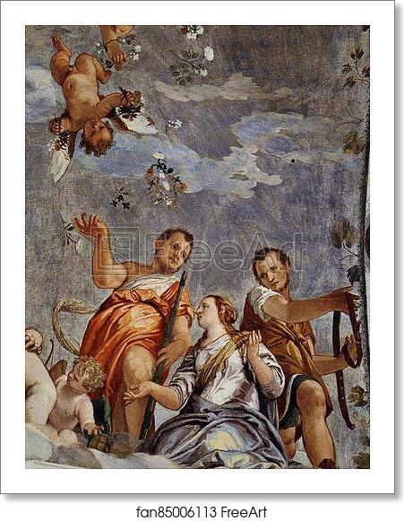 Free art print of Ceiling of the Room of Married Love. Detail by Paolo Veronese Free art print of Ceiling of the Room of Married Love. Detail by Paolo Veronese