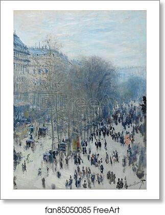 Free art print of Boulevard des Capucines by Claude Monet Free art print of Boulevard des Capucines by Claude Monet