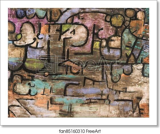Free art print of After The Flood by Paul Klee Free art print of After The Flood by Paul Klee