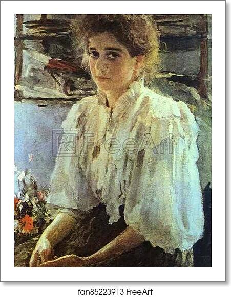 Free art print of Portrait of Maria Lvova by Valentin Serov Free art print of Portrait of Maria Lvova by Valentin Serov